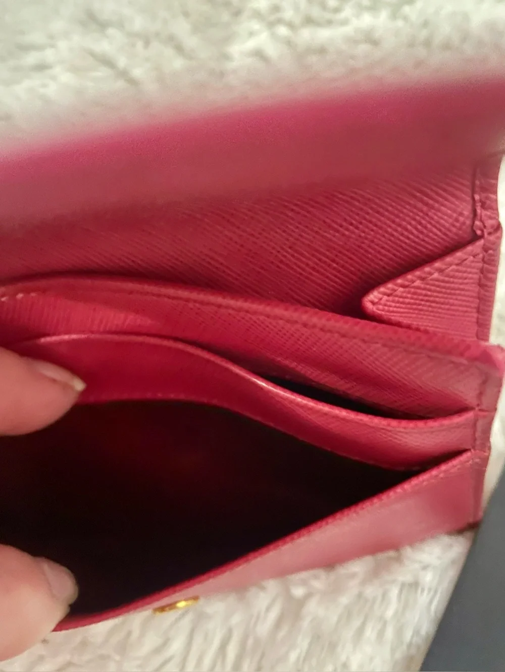 PRADA Saffiano Leather Wallet